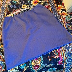 Tahari Purple Pencil Skirt